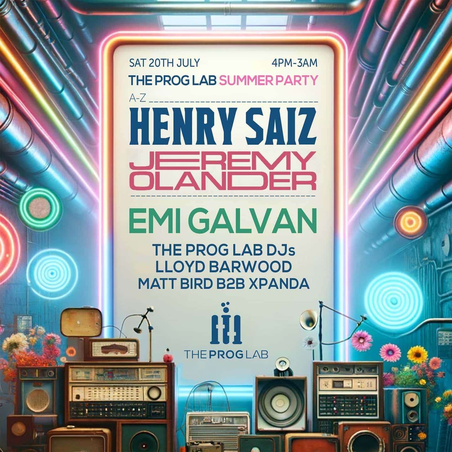 Summer Party - Henry Saiz, Jeremy Olander & Emi Galvan